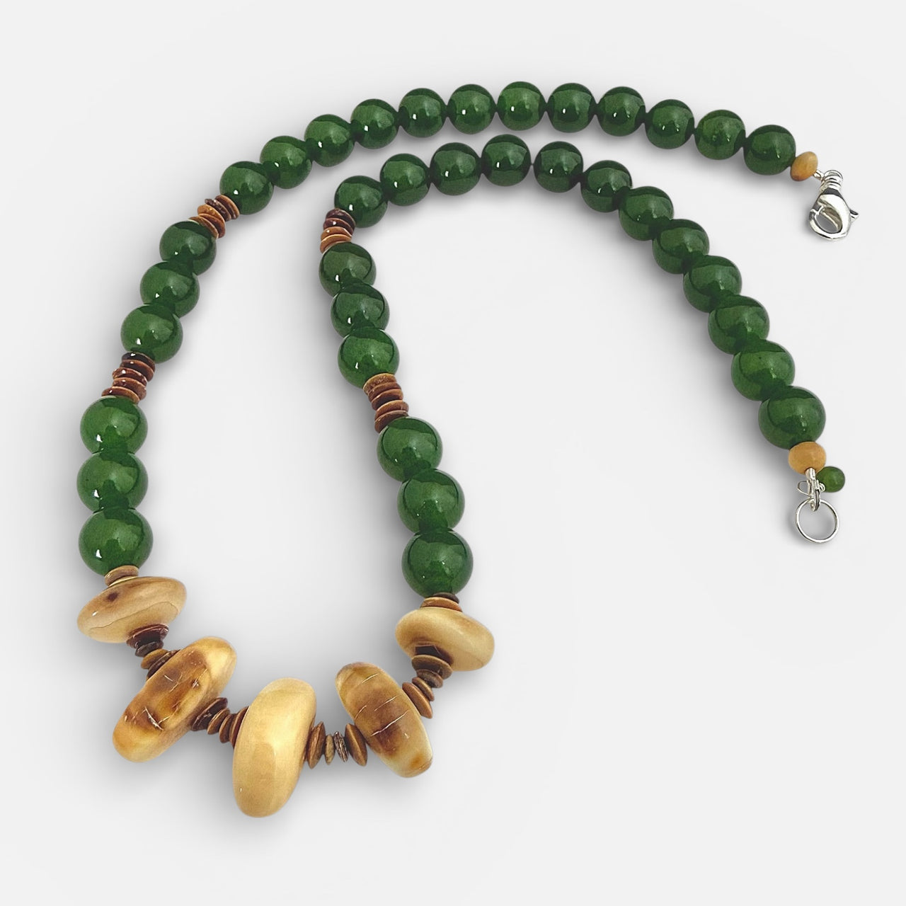 Ivory & Jade Necklace