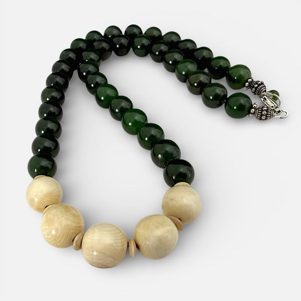 Ivory & Jade Necklace