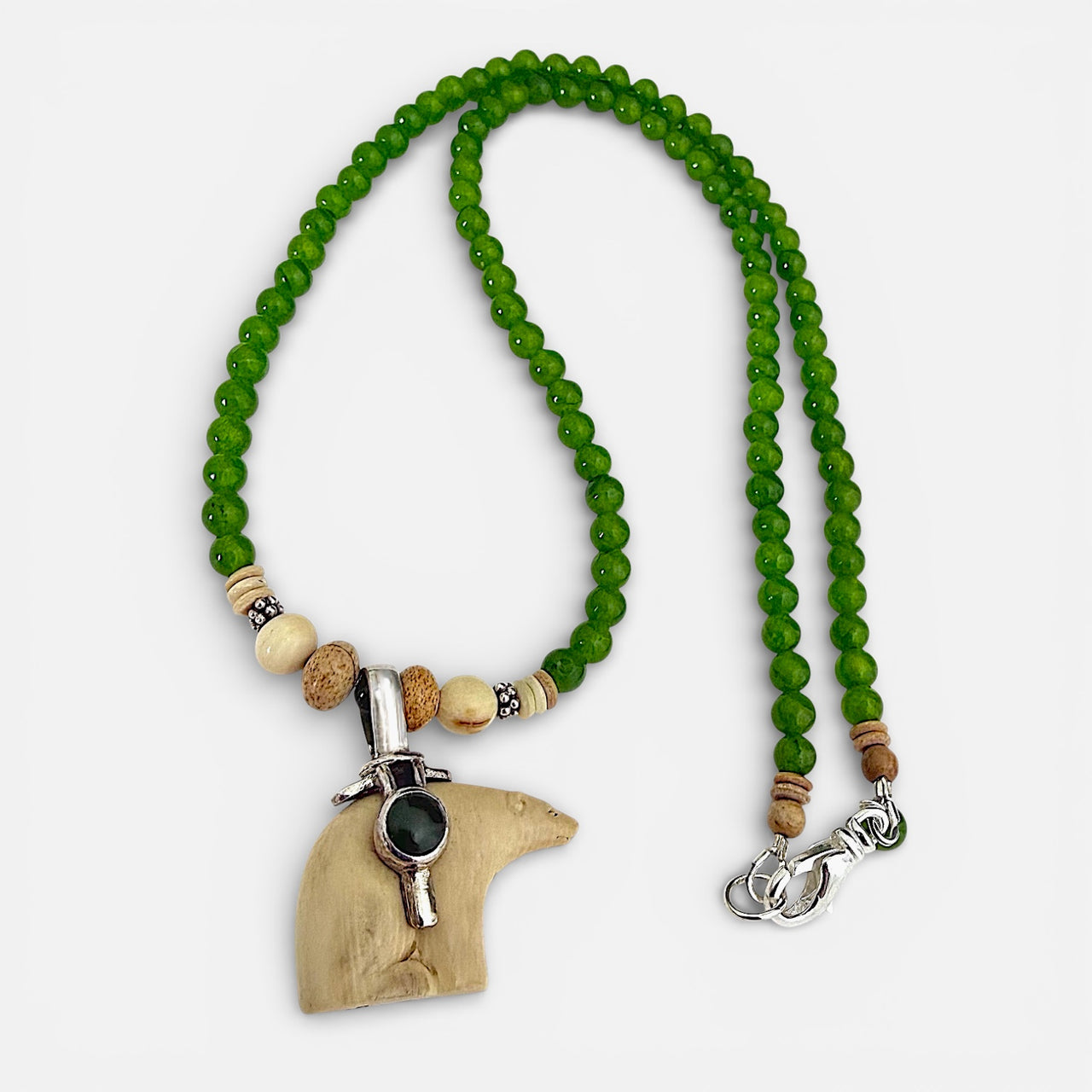 Ivory & Jade Necklace