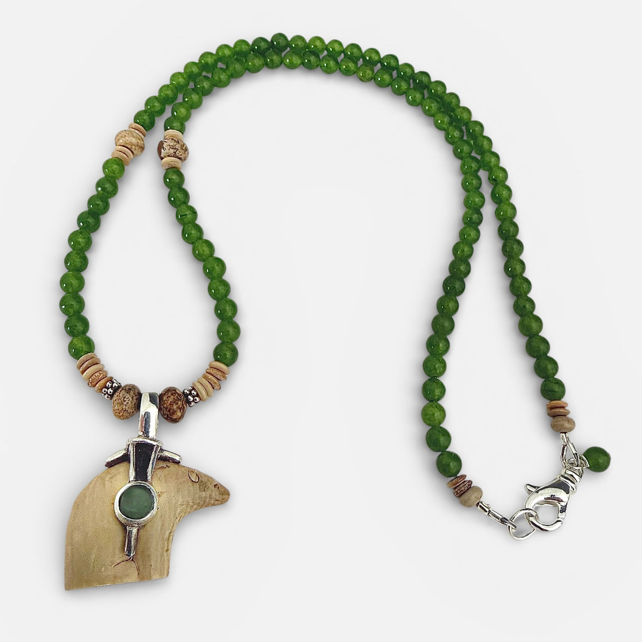Ivory & Jade Necklace