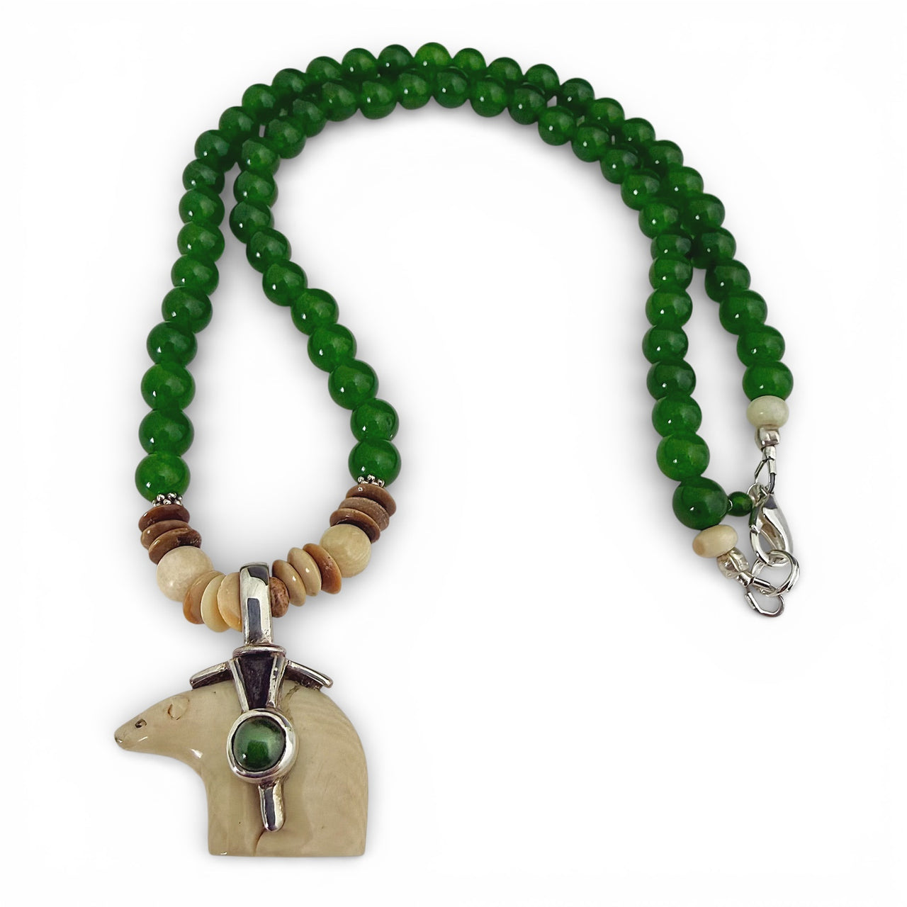 Ivory & Jade Necklace