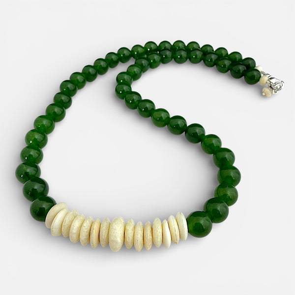Ivory & Jade Necklace