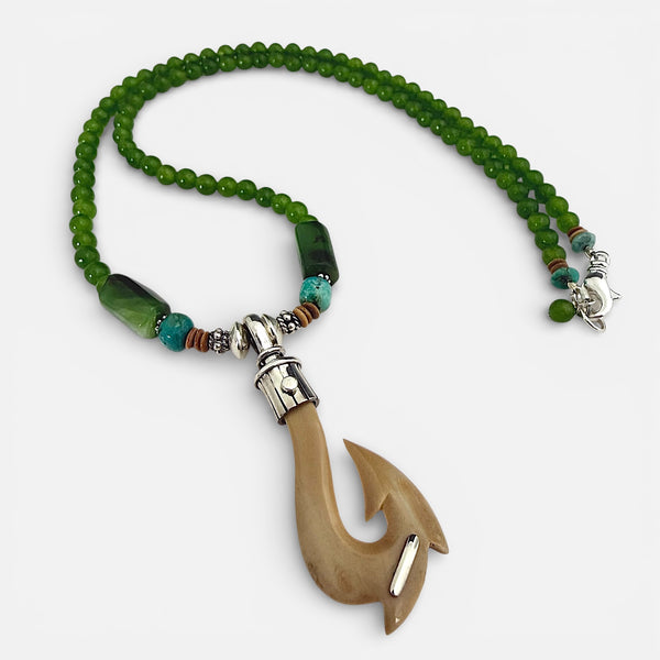 Ivory & Jade Necklace