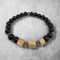 Ivory & Obsidian Bracelet