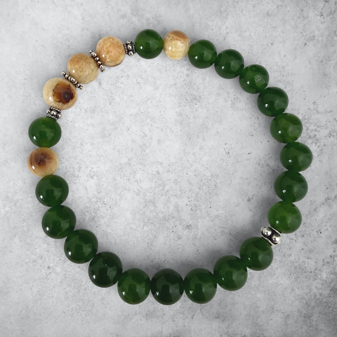 Ivory & Jade Bracelet