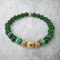Ivory Turquoise & Jade Bracelet