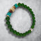 Ivory Turquoise & Jade Bracelet