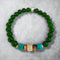 Ivory Turquoise & Jade Bracelet