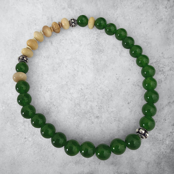 Ivory & Jade Bracelet