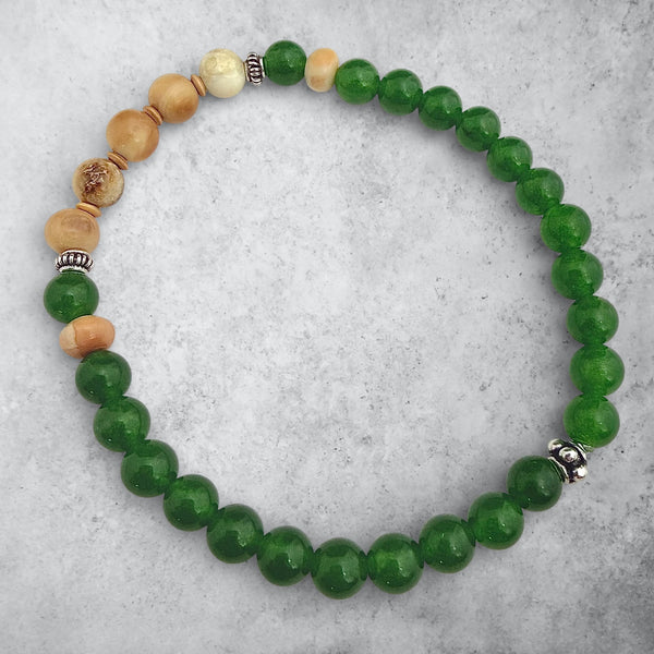 Ivory & Jade Bracelet