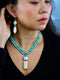 Ivory &Turquoise Necklace