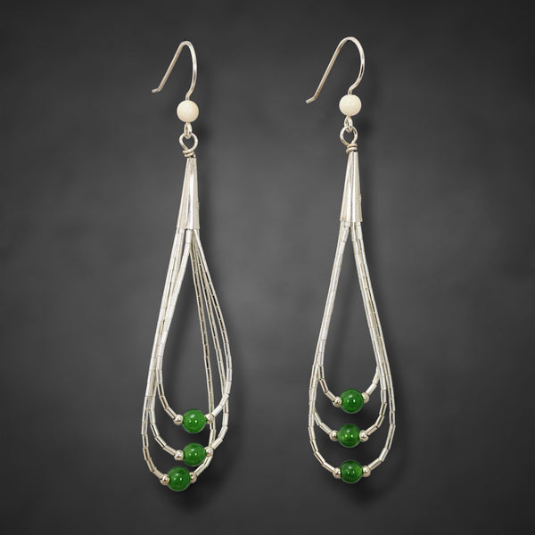 Jade & Ivory Earrings