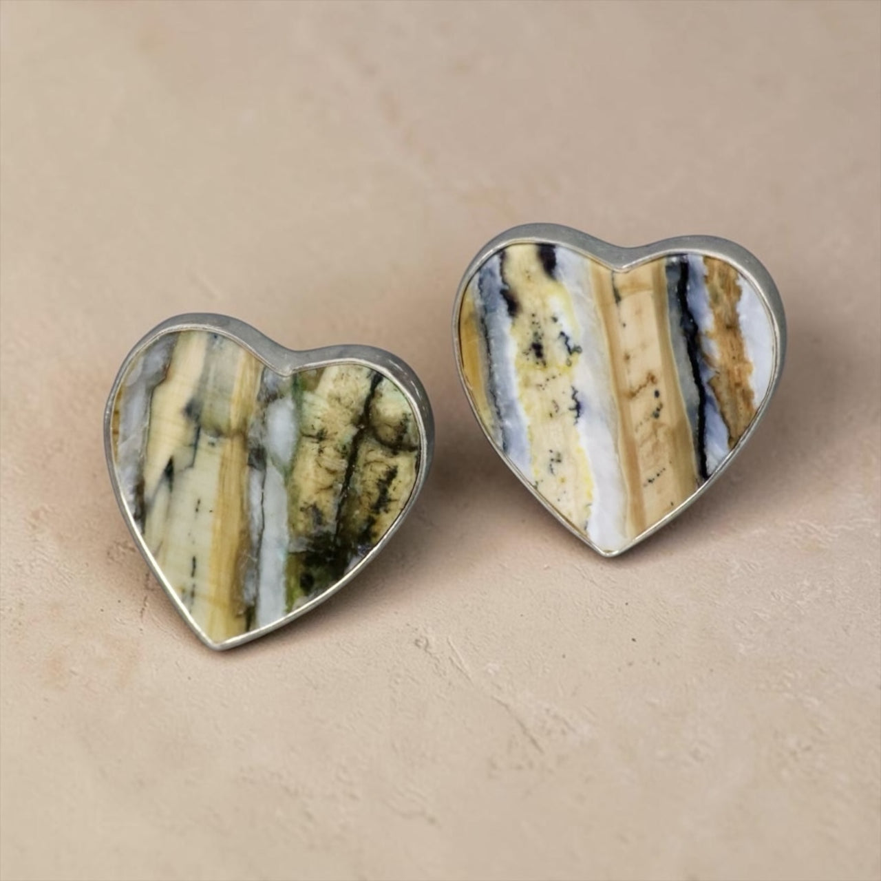Heart Post Earrings
