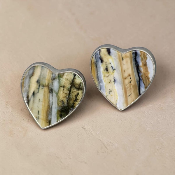 Heart Post Earrings