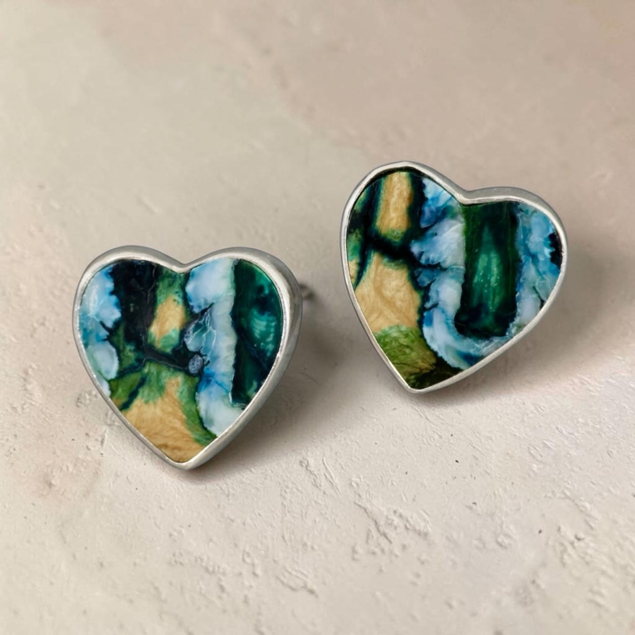 Heart Post Earrings