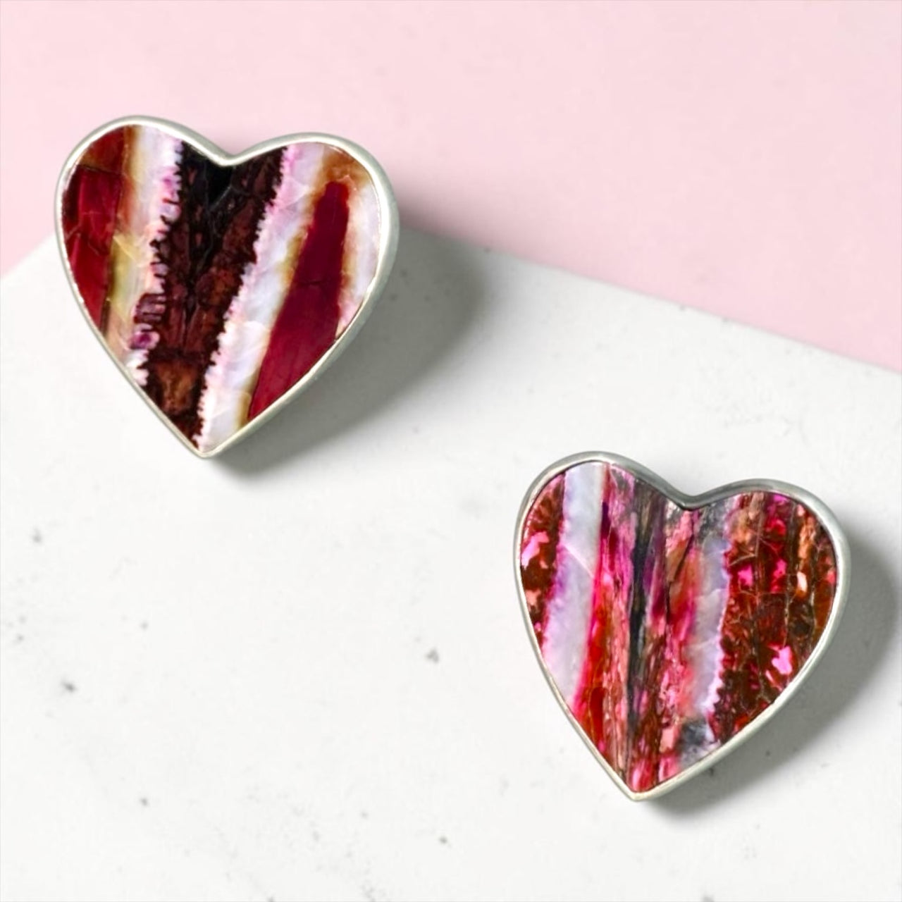 Heart Post Earrings