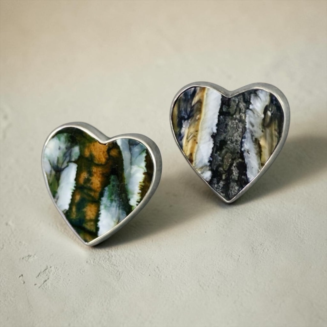 Heart Post Earrings