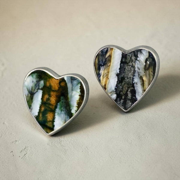 Heart Post Earrings