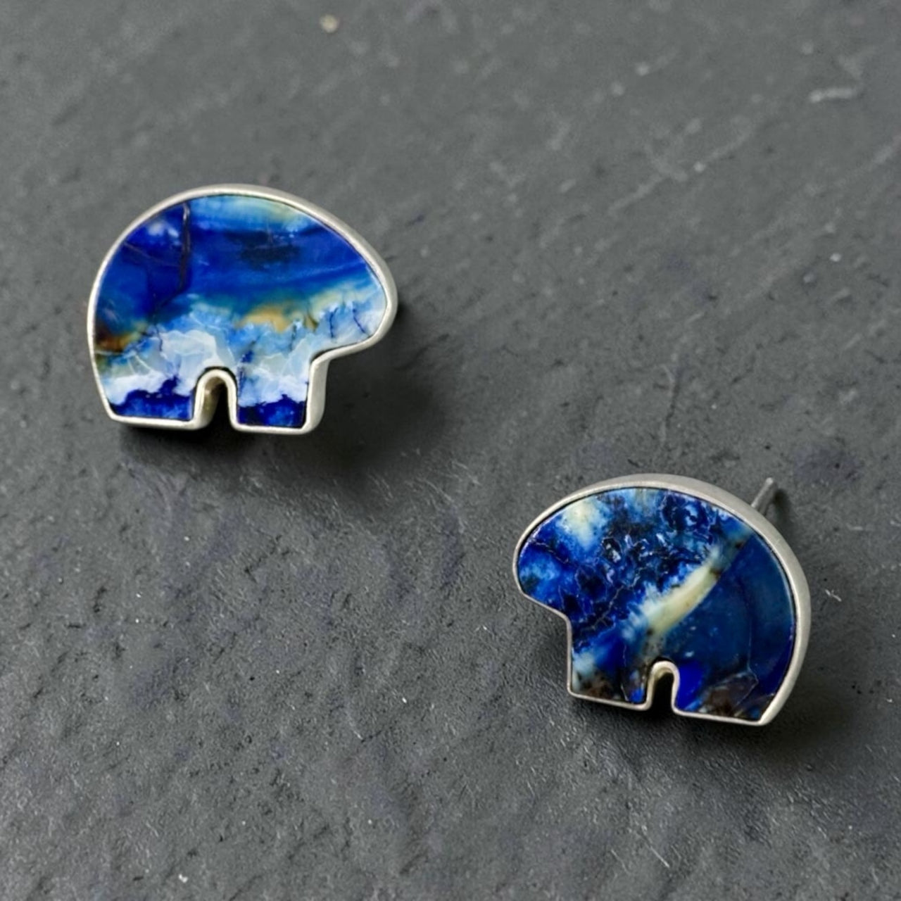 Bear Post Earrings