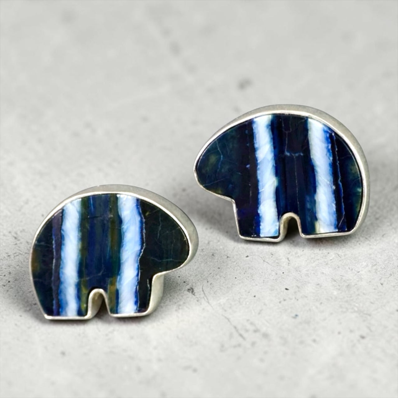 Bear Post Earrings