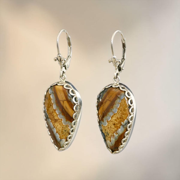 Mammoth Tooth Earrings