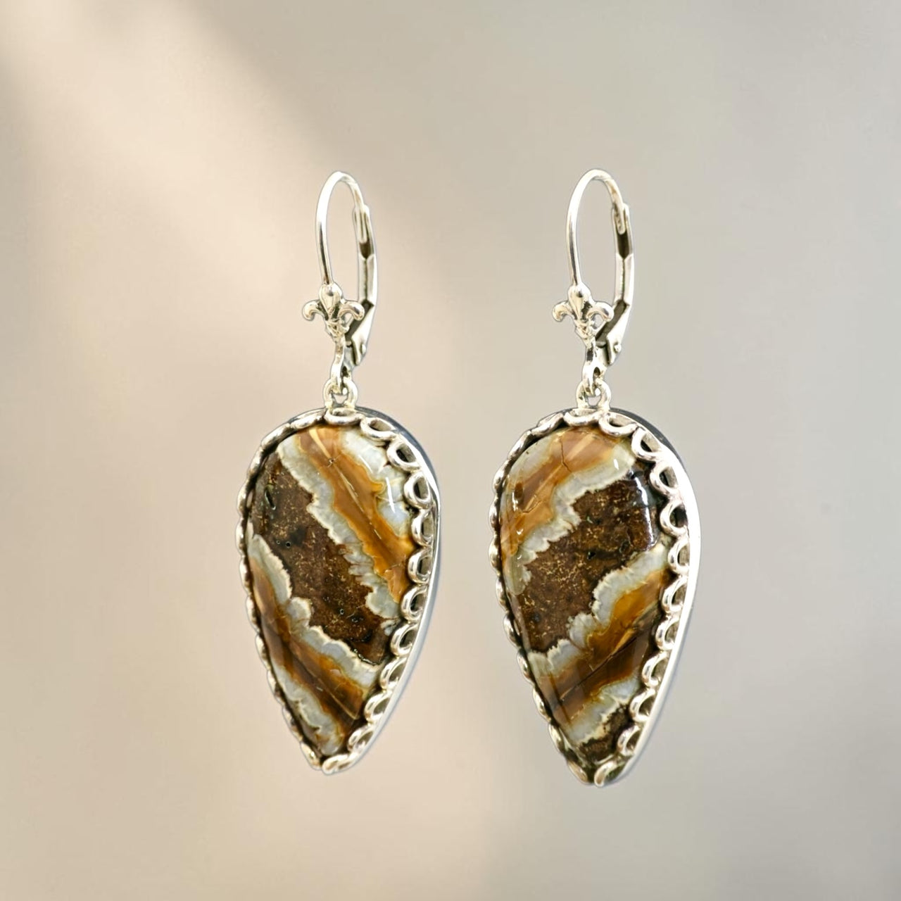 Mammoth Tooth Earrings