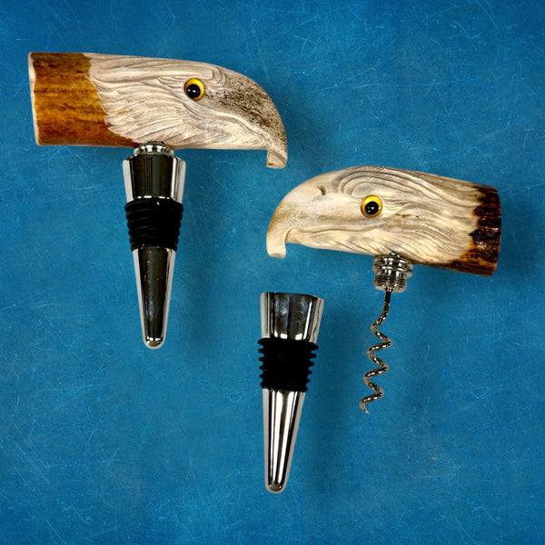 Antler Bottle Stopper - Eagle