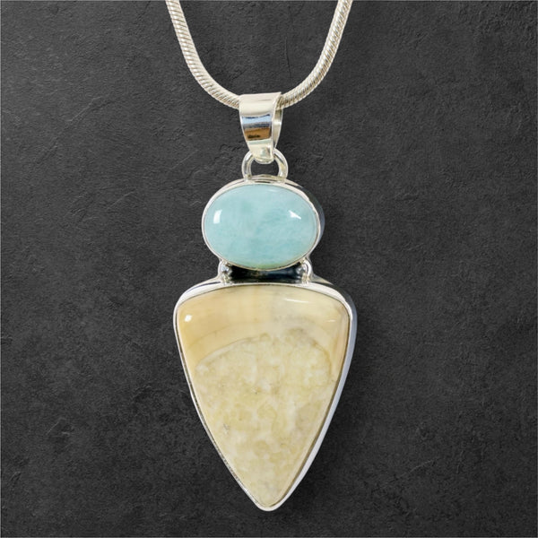 Ivory & Larimar