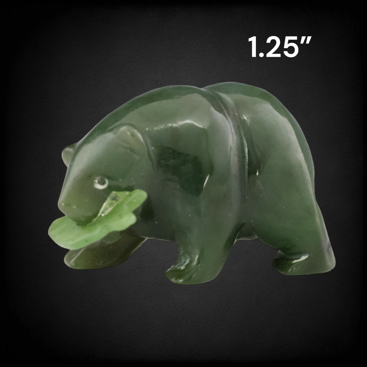 Jade Bear Carving