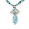 Ivory & Larimar Necklace