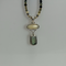 Ivory & Green Tourmaline Necklace