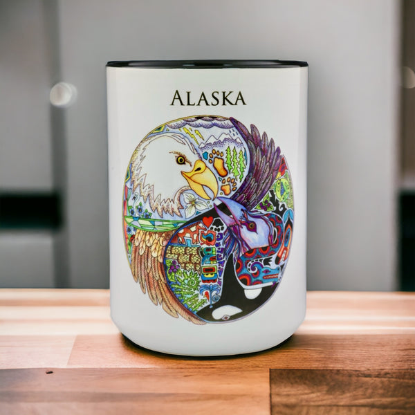 Alaska Lovebirds Mug