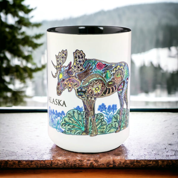Alaska Moose Mug