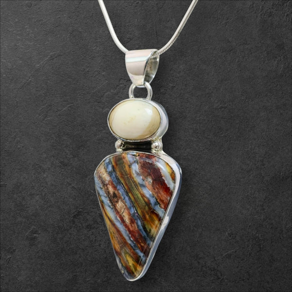 Ivory & Mammoth Tooth Pendant
