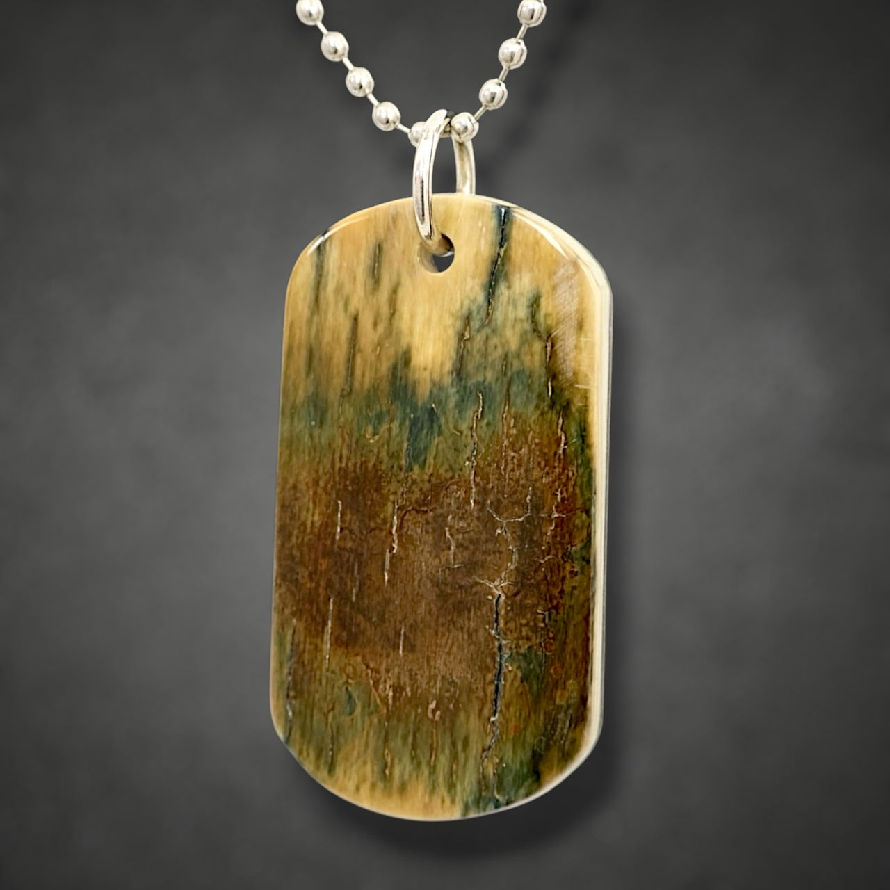 Mammoth Ivory Dog Tag