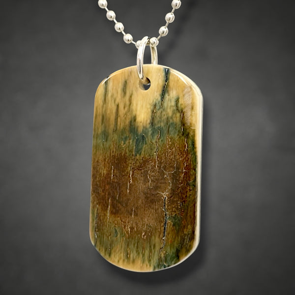 Mammoth Ivory Dog Tag