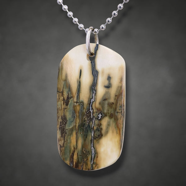 Mammoth Ivory Dog Tag