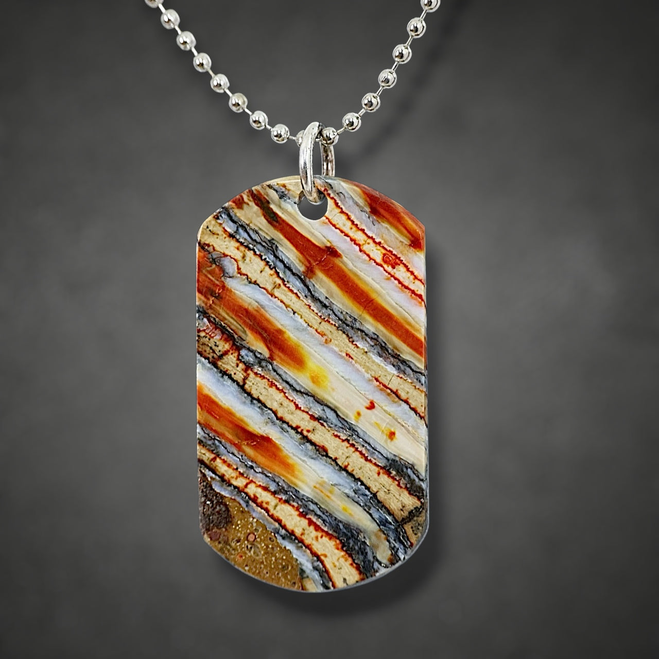 Mammoth Tooth Dog Tag