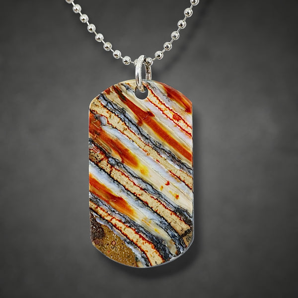 Mammoth Tooth Dog Tag
