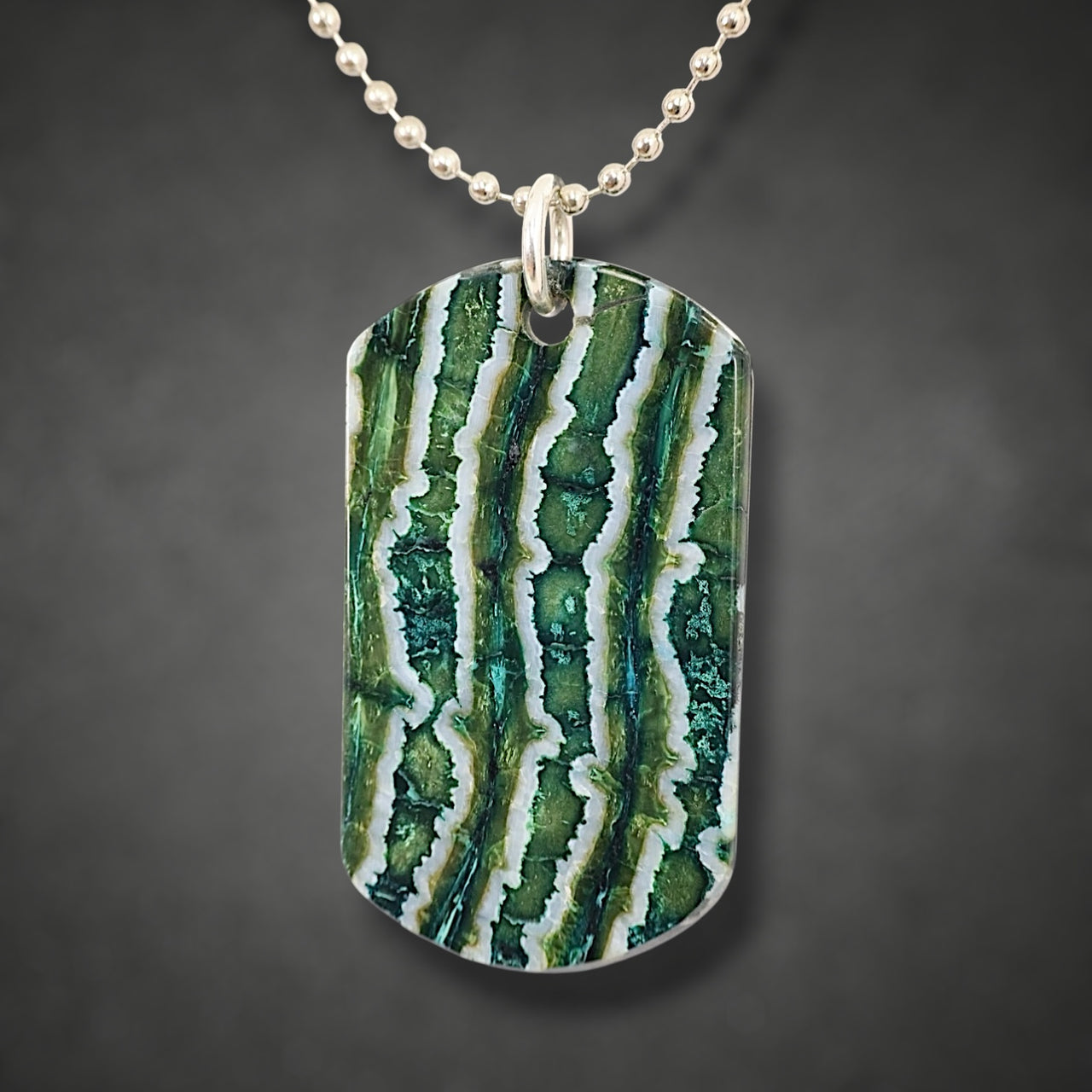 Mammoth Tooth Dog Tag