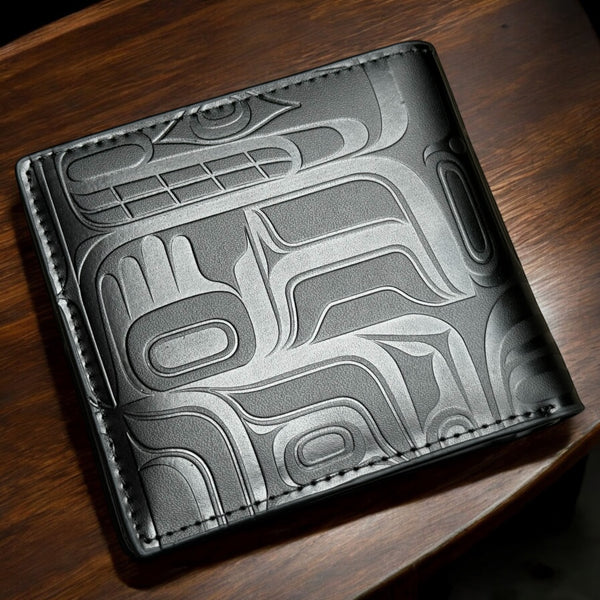 Leather Embossed Wallet - Tradition