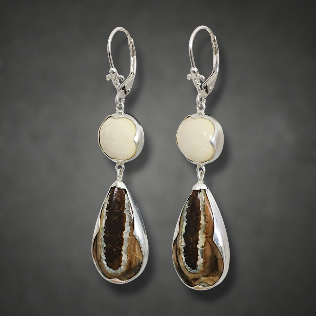 Ivory & Tooth Earrings