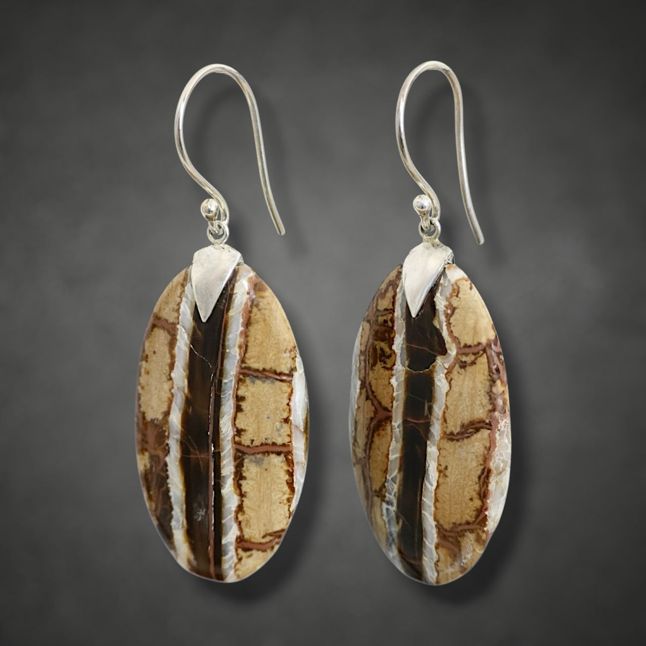 Mammoth Tooth XL Oval Earrings