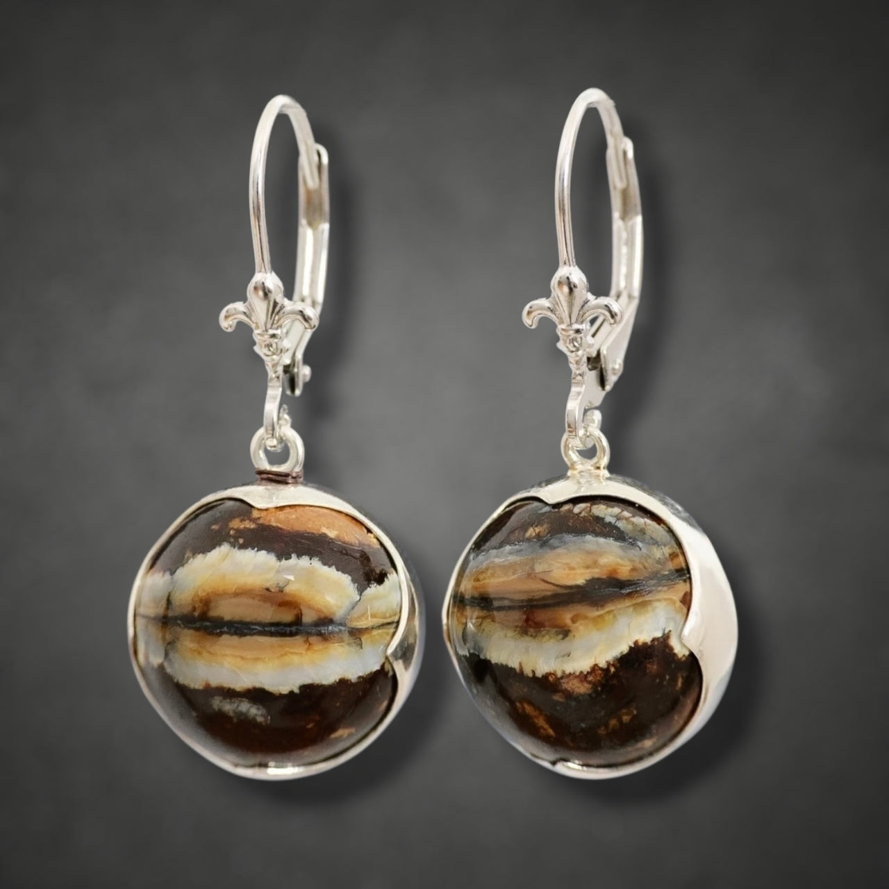 Mammoth Tooth Drop Earrings