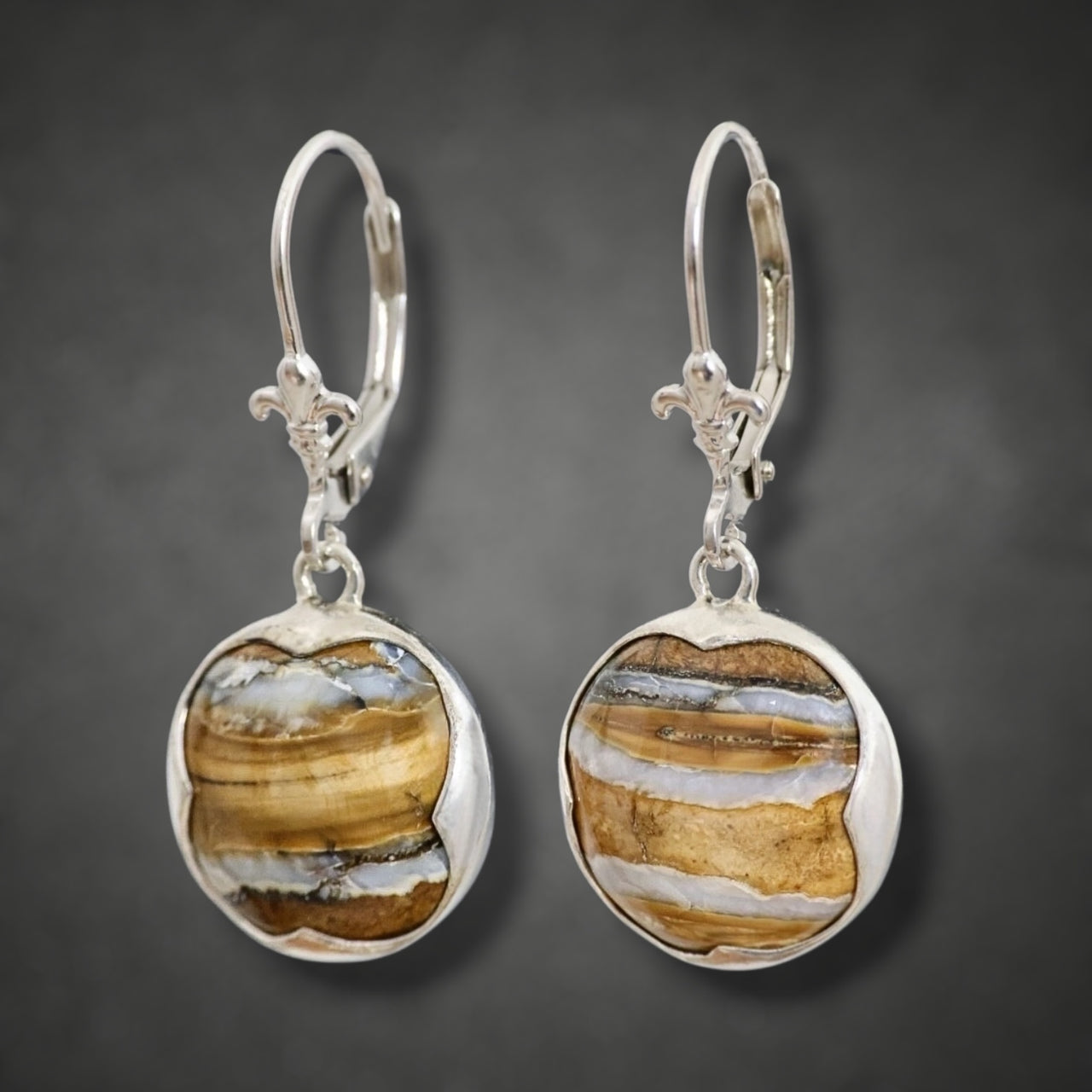 Mammoth Tooth Drop Earrings