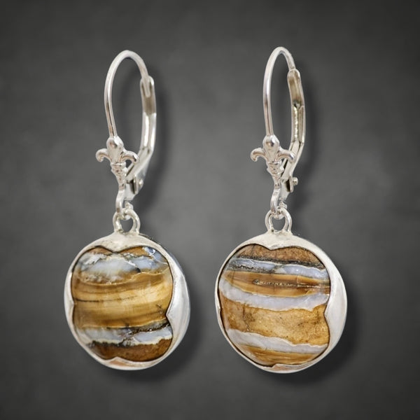 Mammoth Tooth Drop Earrings