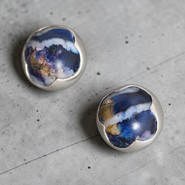 Mammoth Tooth Post Earrings