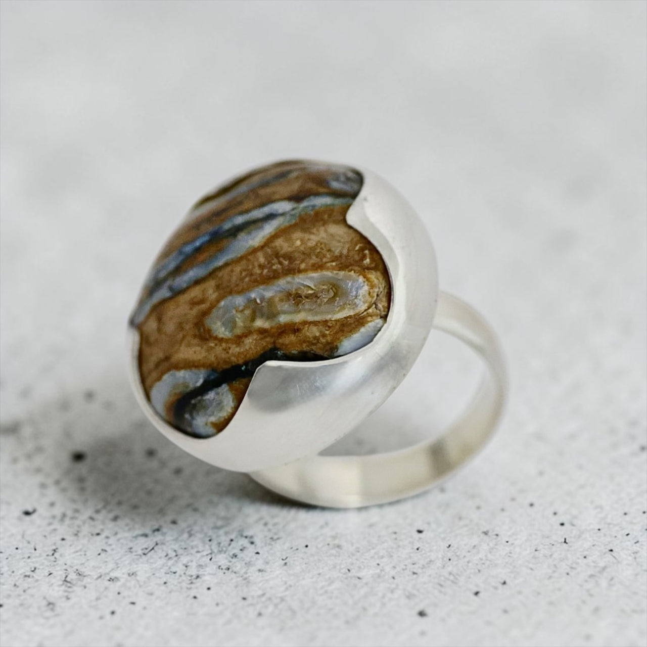 Mammoth Tooth Ring Size 8