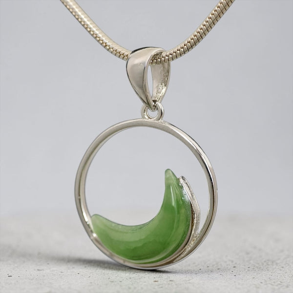 Jade Wave Pendant