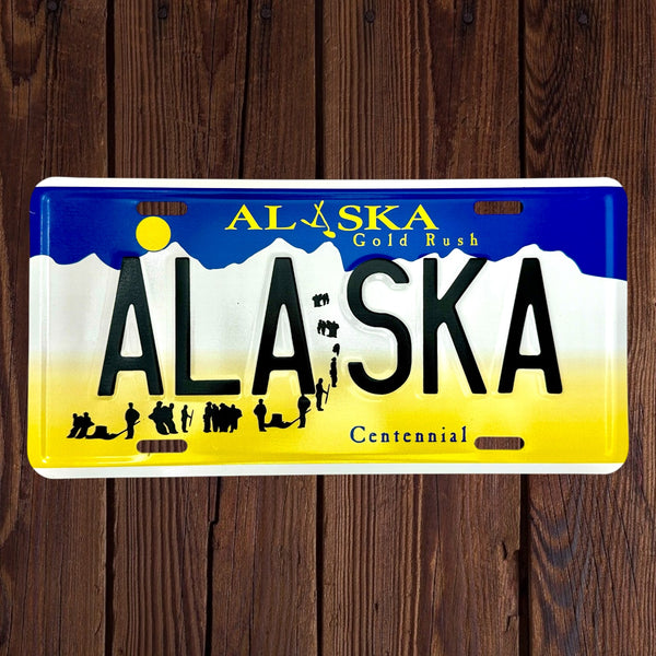 Alaska License plate